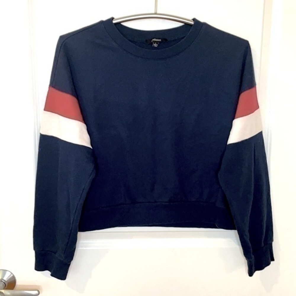 AMBIANCE | Multi Colored AMBIANCE Long Sleeve Crewneck Sweatshirt Youth Size L